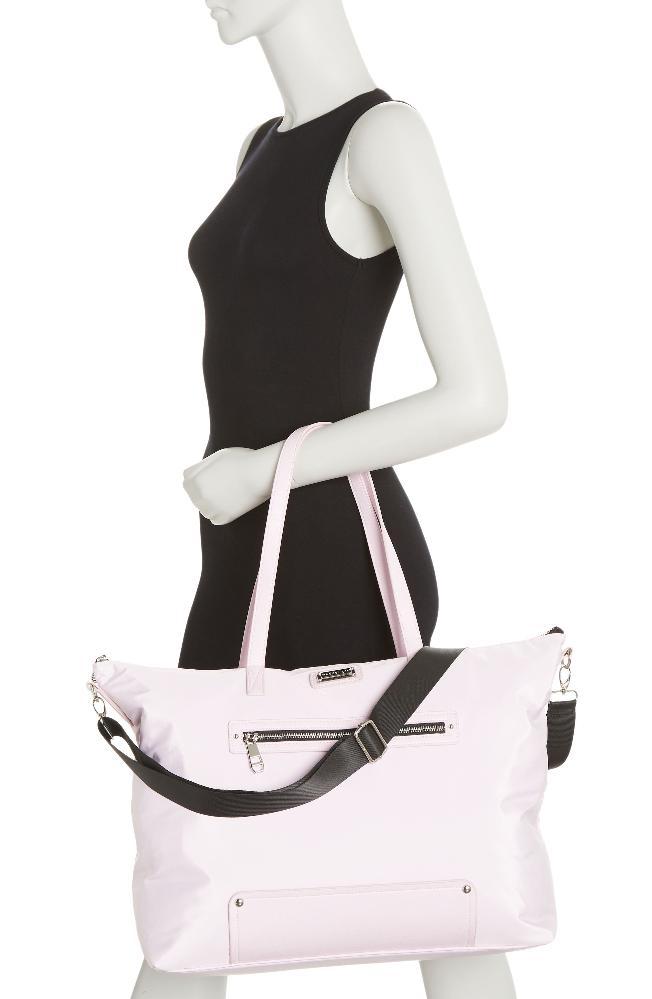 Overnighter Tote Bag, Alternate, color, LAVENDER