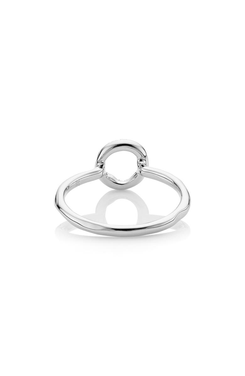 Monica Vinader Riva Diamond Mini Circle Ring, Alternate, color, 