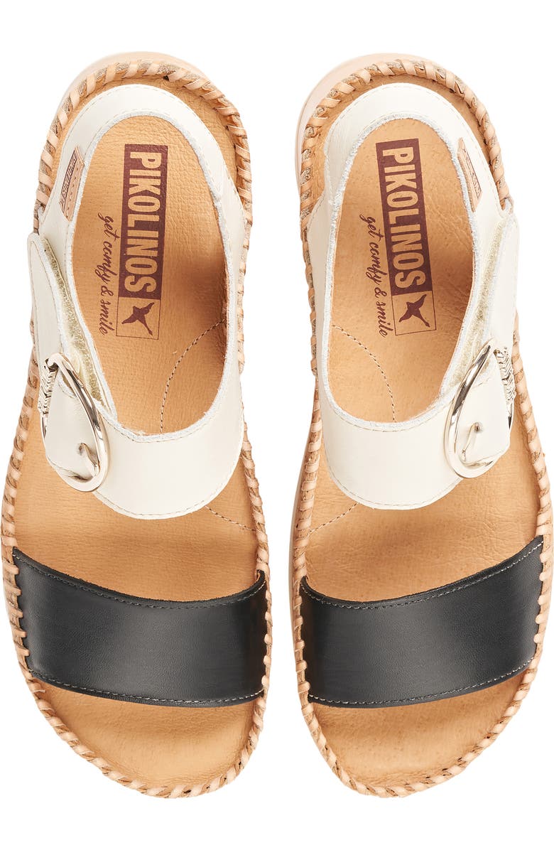 PIKOLINOS Marina Platform Sandal, Alternate, color, Black