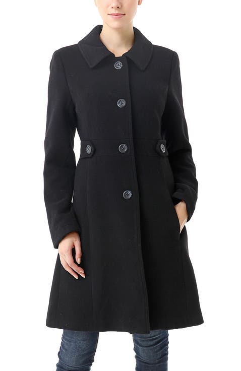 Women's Elise Wool Blend Walking Coat