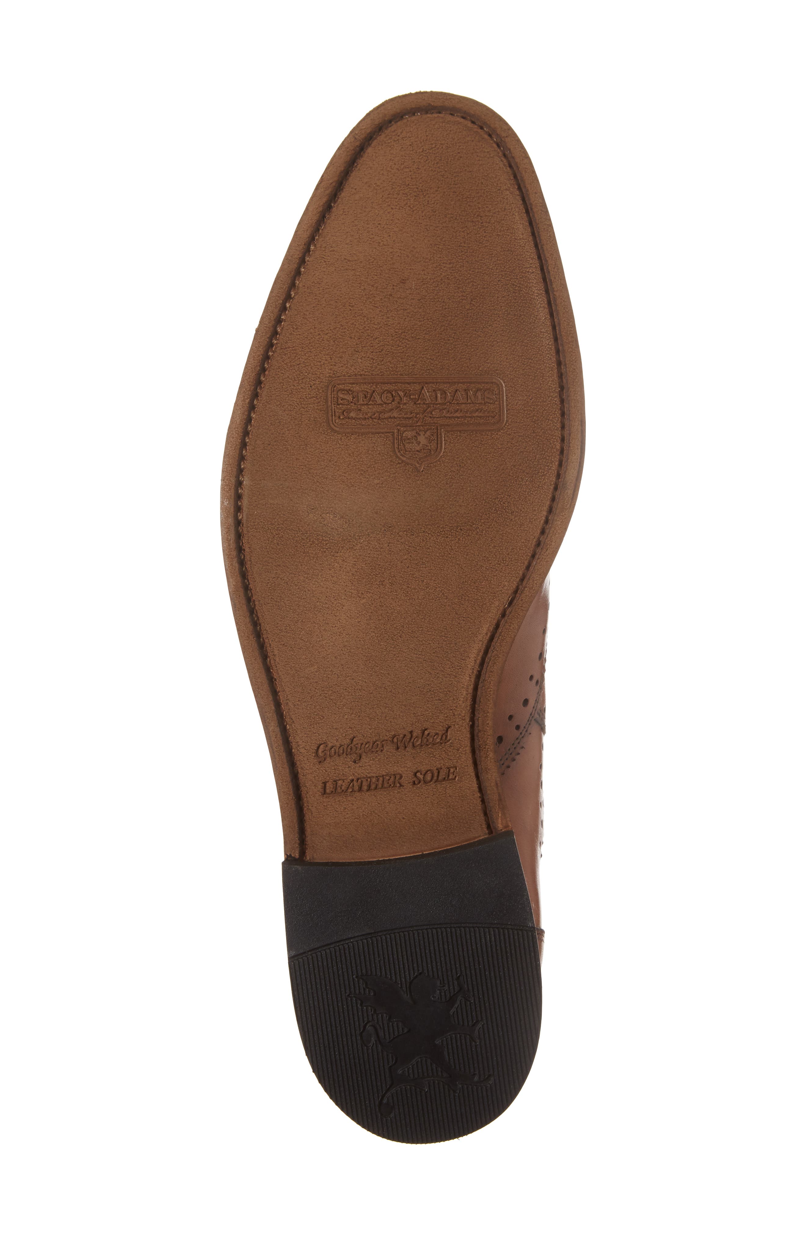 Stacy Adams Madison II Wingtip Chelsea Boot, Alternate, color, 