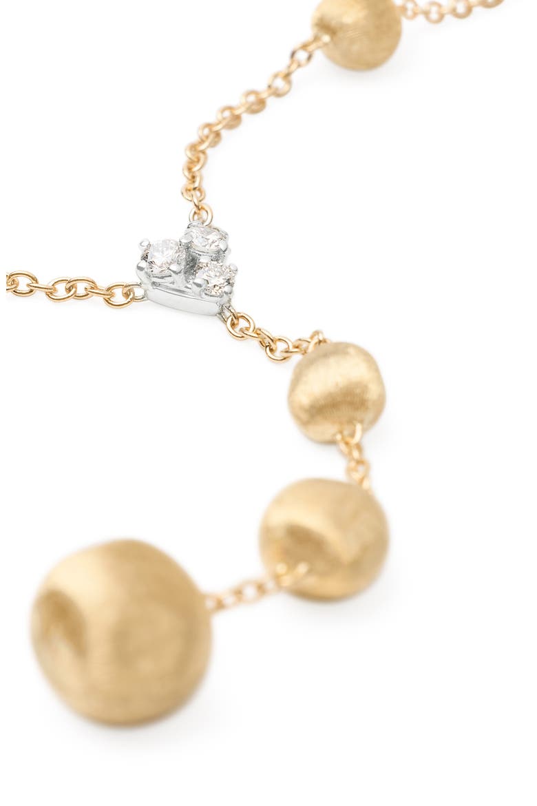 18K Yellow Gold Lariat Necklace with Diamonds, Alternate, color, 18K YELLOW GOLD