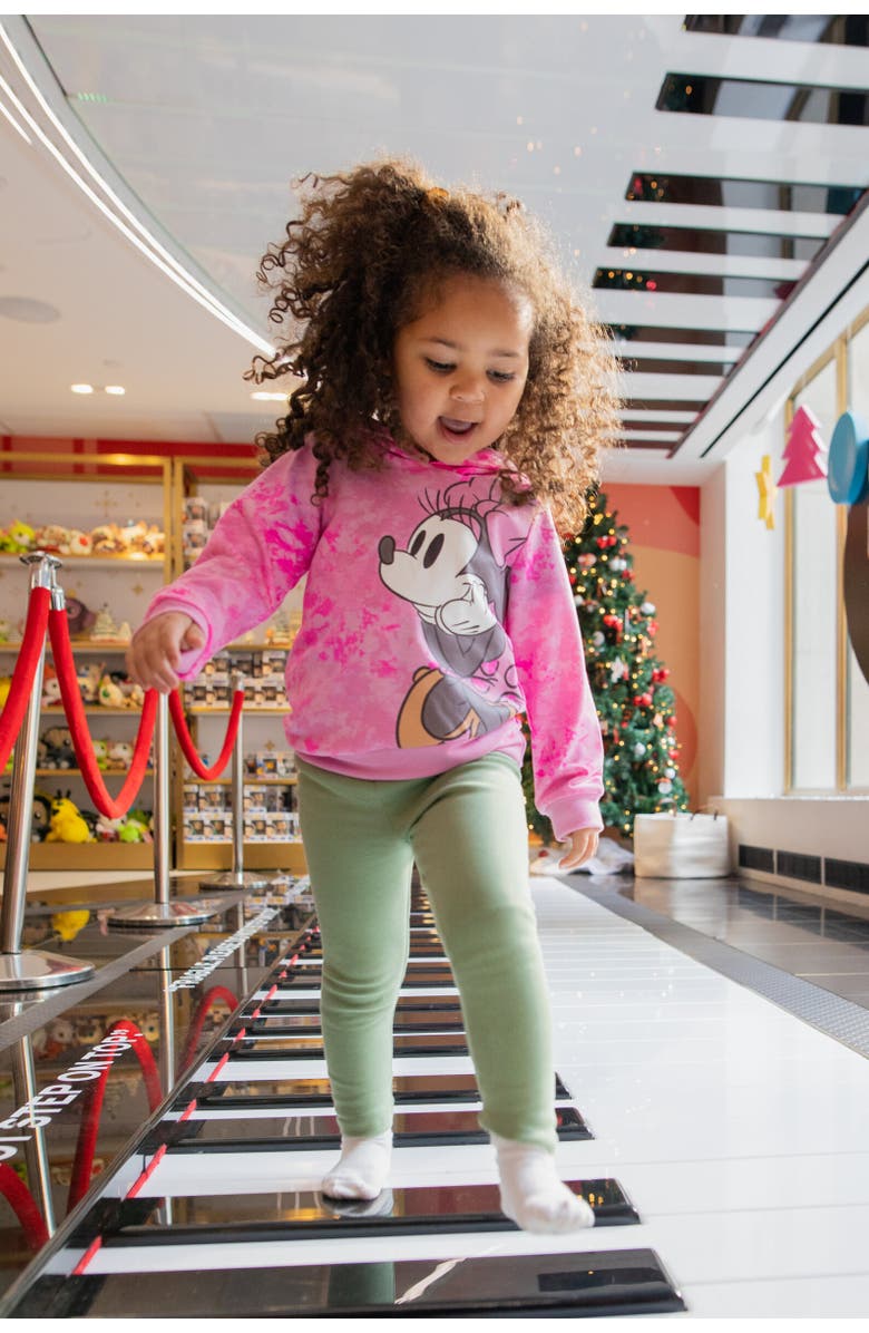 Disney Pullover Hoodie, Alternate, color, Minnie Mouse Magenta