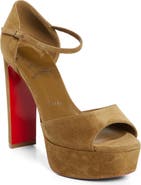 Christian Louboutin Sandaloo Peep-Toe Sandal