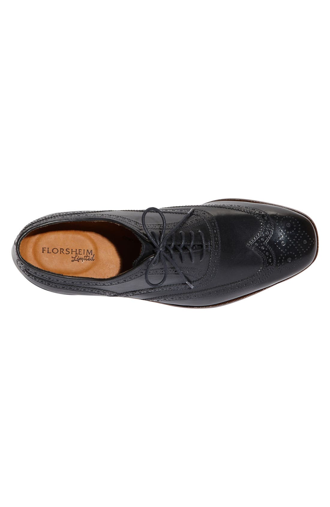 'Marlton' Wingtip Oxford, Alternate, color, NAVY