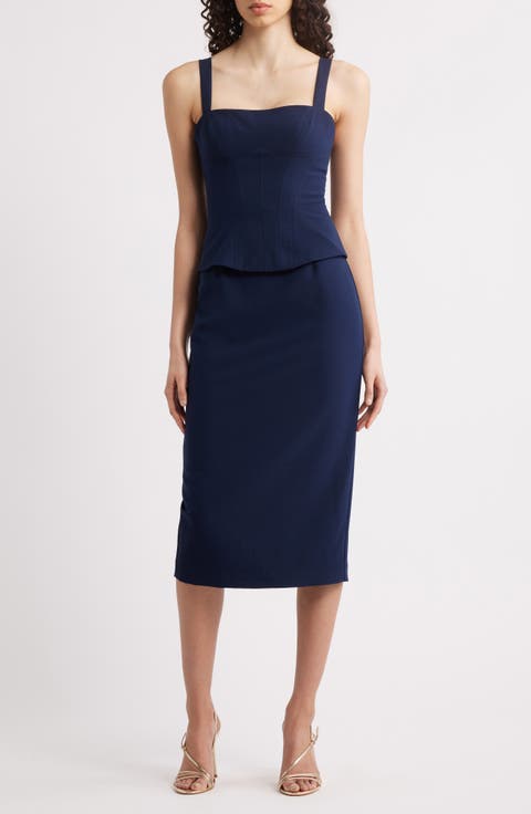 Beverly Corset Midi Dress