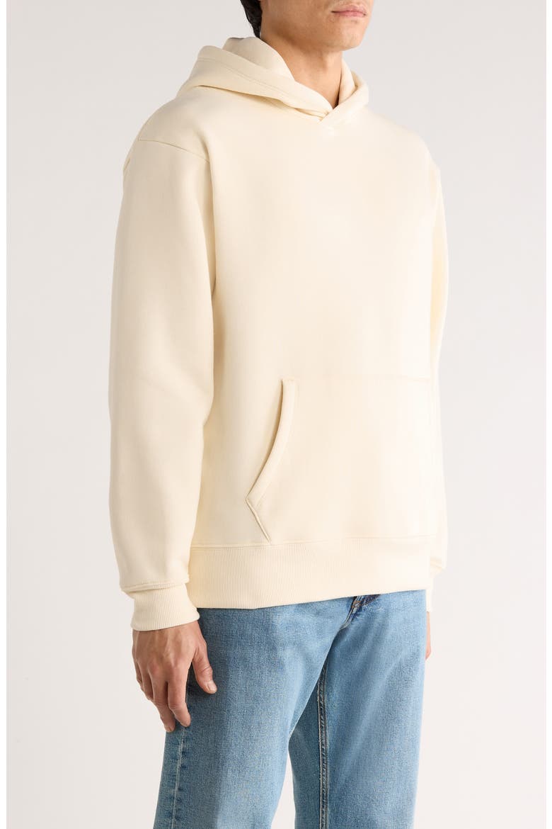 Fleece Hoodie, Alternate, color, IVORY CREAM