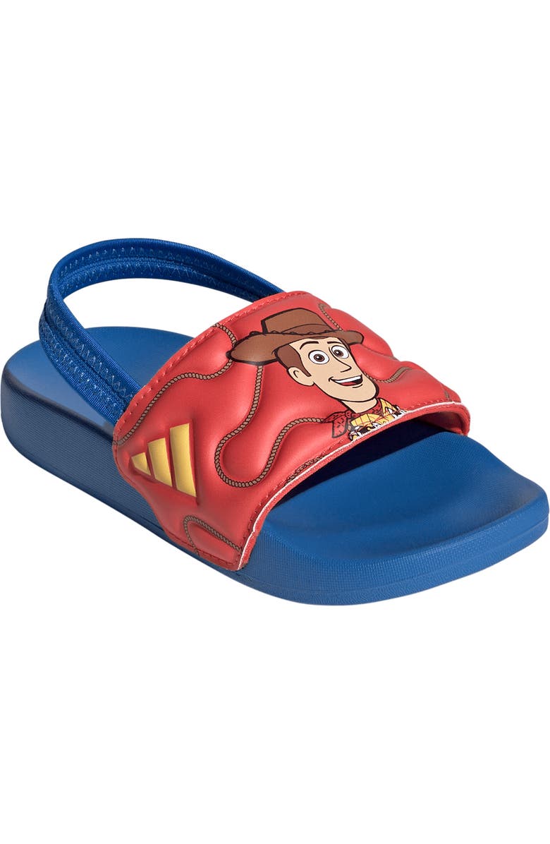 adidas x Disney Woody Kids' Adilette Strap Sandal, Main, color,