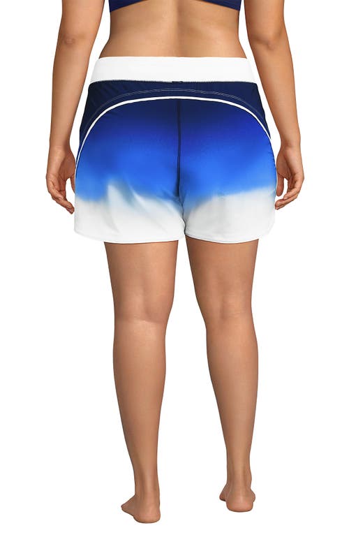LANDS' END LANDS' END PLUS SIZE 5" BOARD SHORTS WITH PANTY 