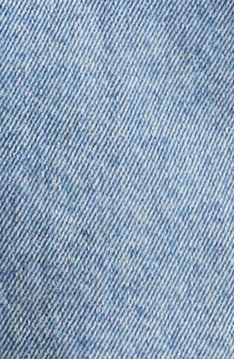 MM6 Maison Margiela Distressed Denim Chore Jacket, Alternate, color, Medium Blue