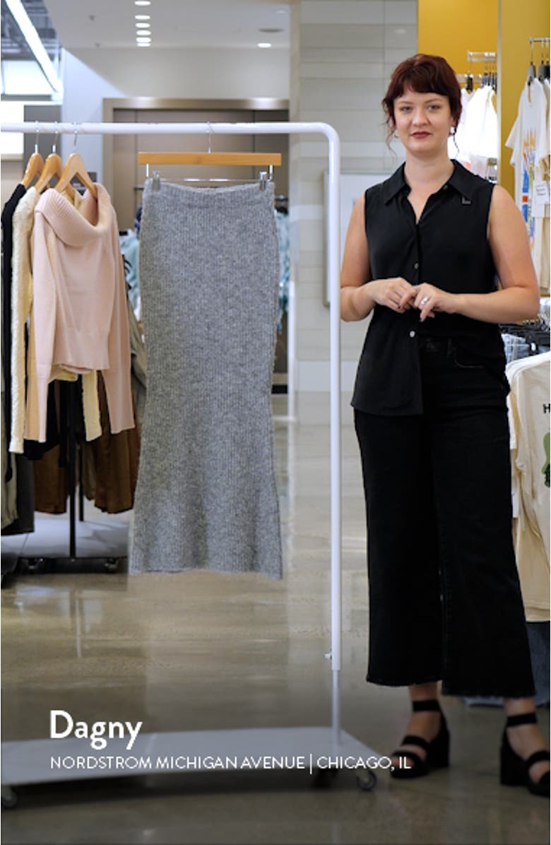 Fuzzy Mermaid Maxi Skirt, sales video thumbnail