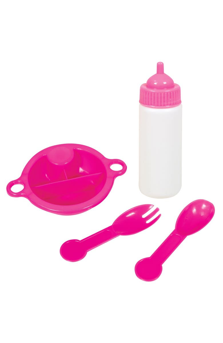 Lissi 16 Inch Baby Doll, Pink Purple Lion Animal Outfit, Cap, 4 Piece Accessories, Alternate, color, Multicolored