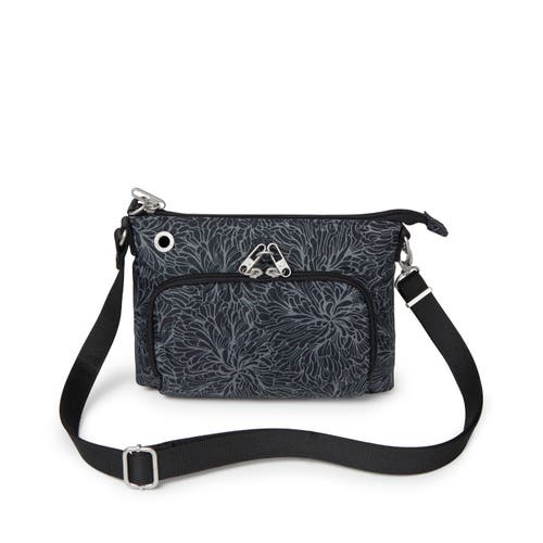 Baggallini Securtex Anti-theft Memento Crossbody Bag In Multi
