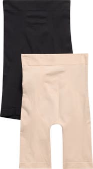 SKINNY GIRL Assorted 2-Pack Seamless High Waist Long Leg Shaping Shorts