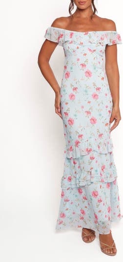 Irelynn Off the Shoulder Maxi Dress