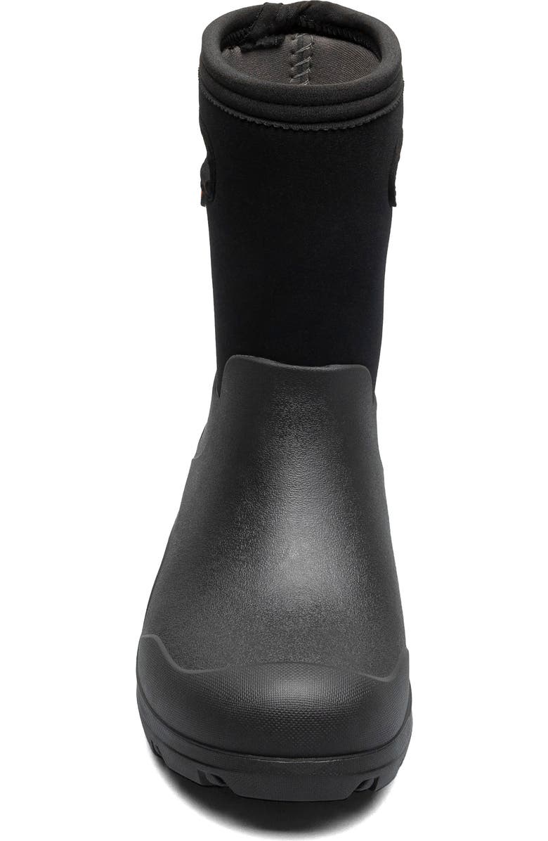 Bogs Kids' York Seamless Waterproof Insulated Boot, Alternate, color, Black