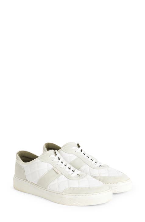 Men s Barbour White Sneakers Athletic Shoes