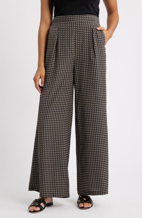 High Waist Wide Leg Pants