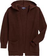 Freshman Kids' Hooded Open Cardigan