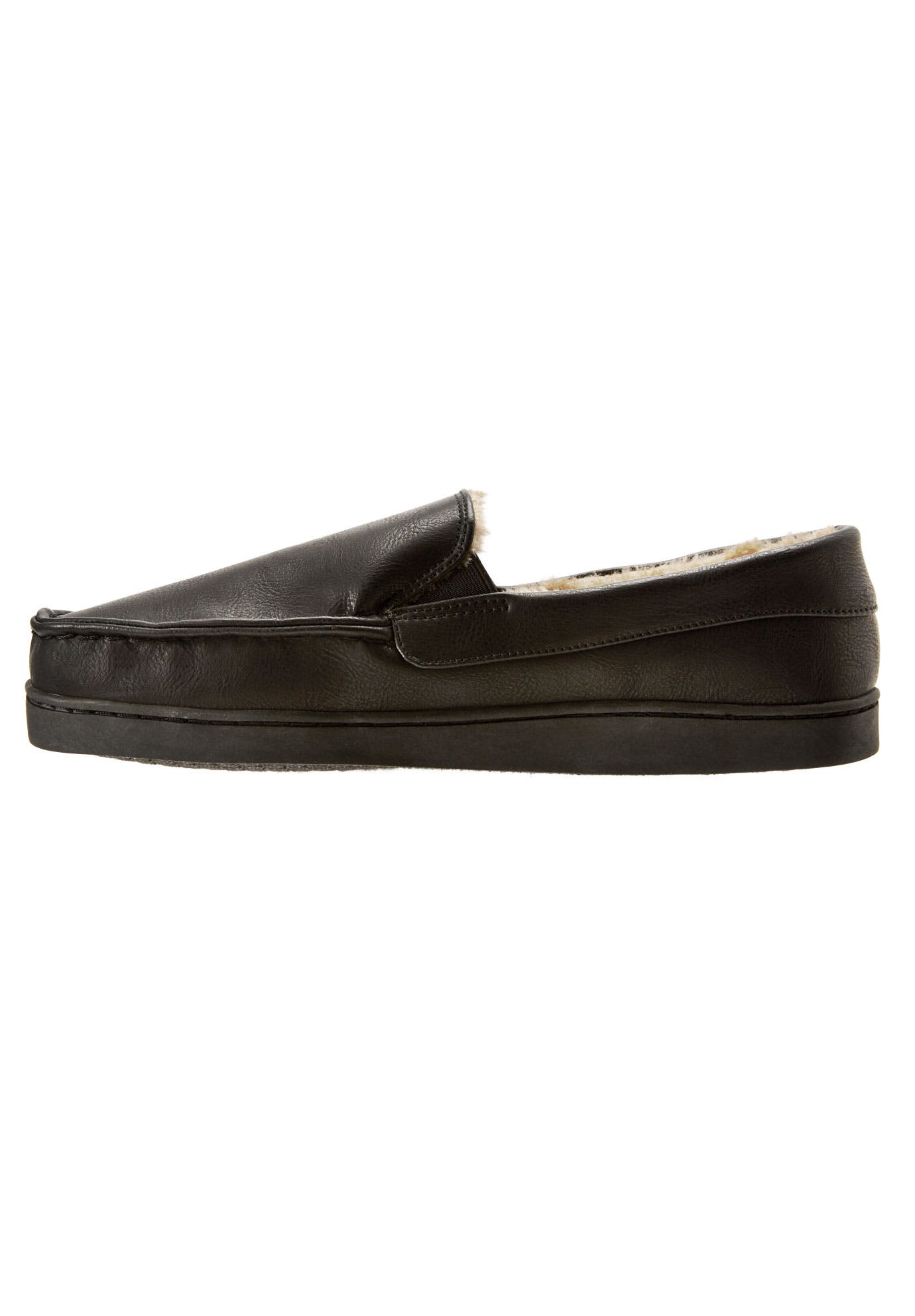 KingSize Romeo Slippers, Alternate, color, Black