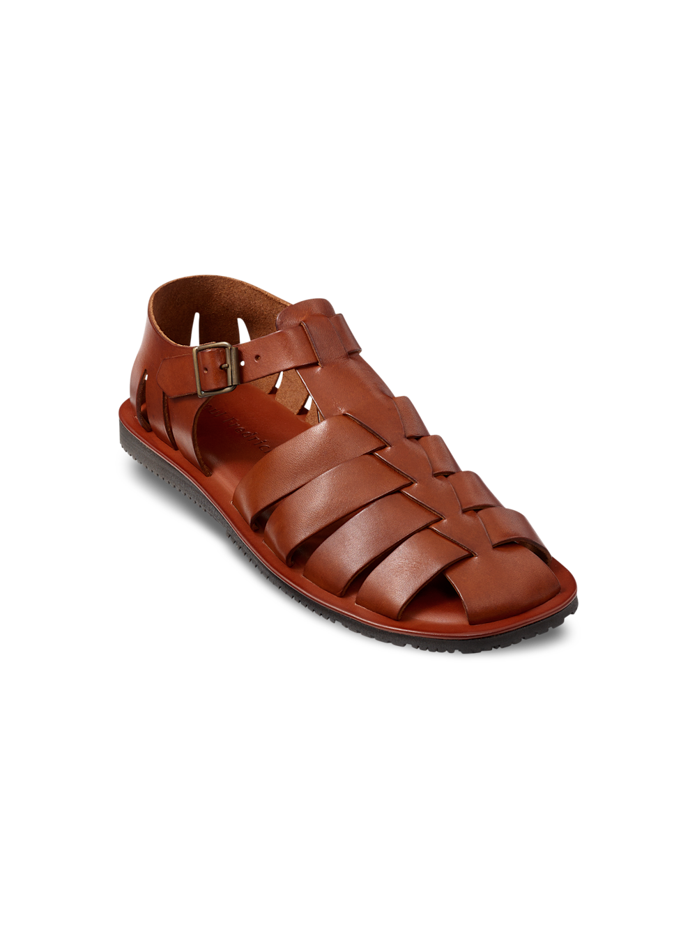 Paul Fredrick Roland Fisherman Sandal, Main, color, Chestnut