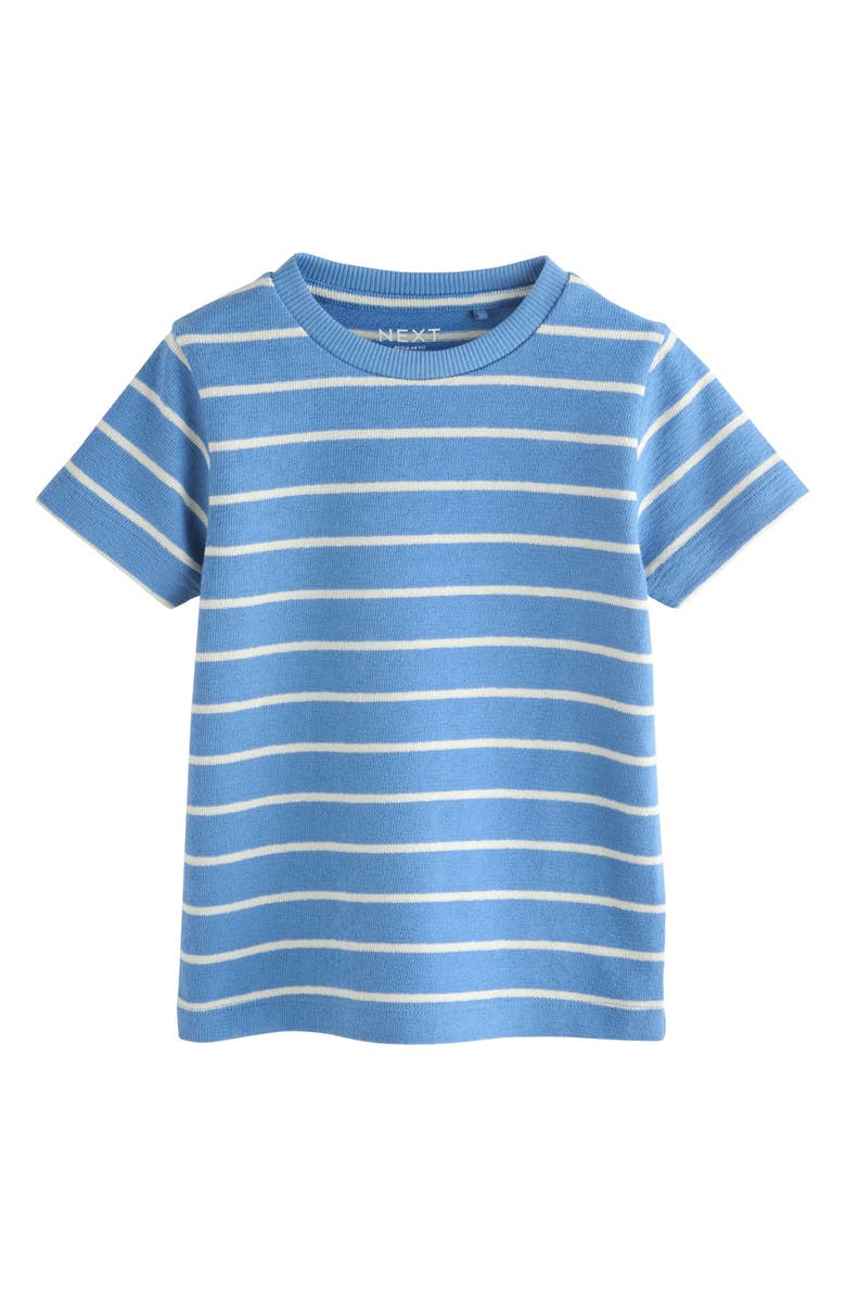 NEXT Kids' Assorted 3-Pack Cotton T-Shirts, Alternate, color, Blue