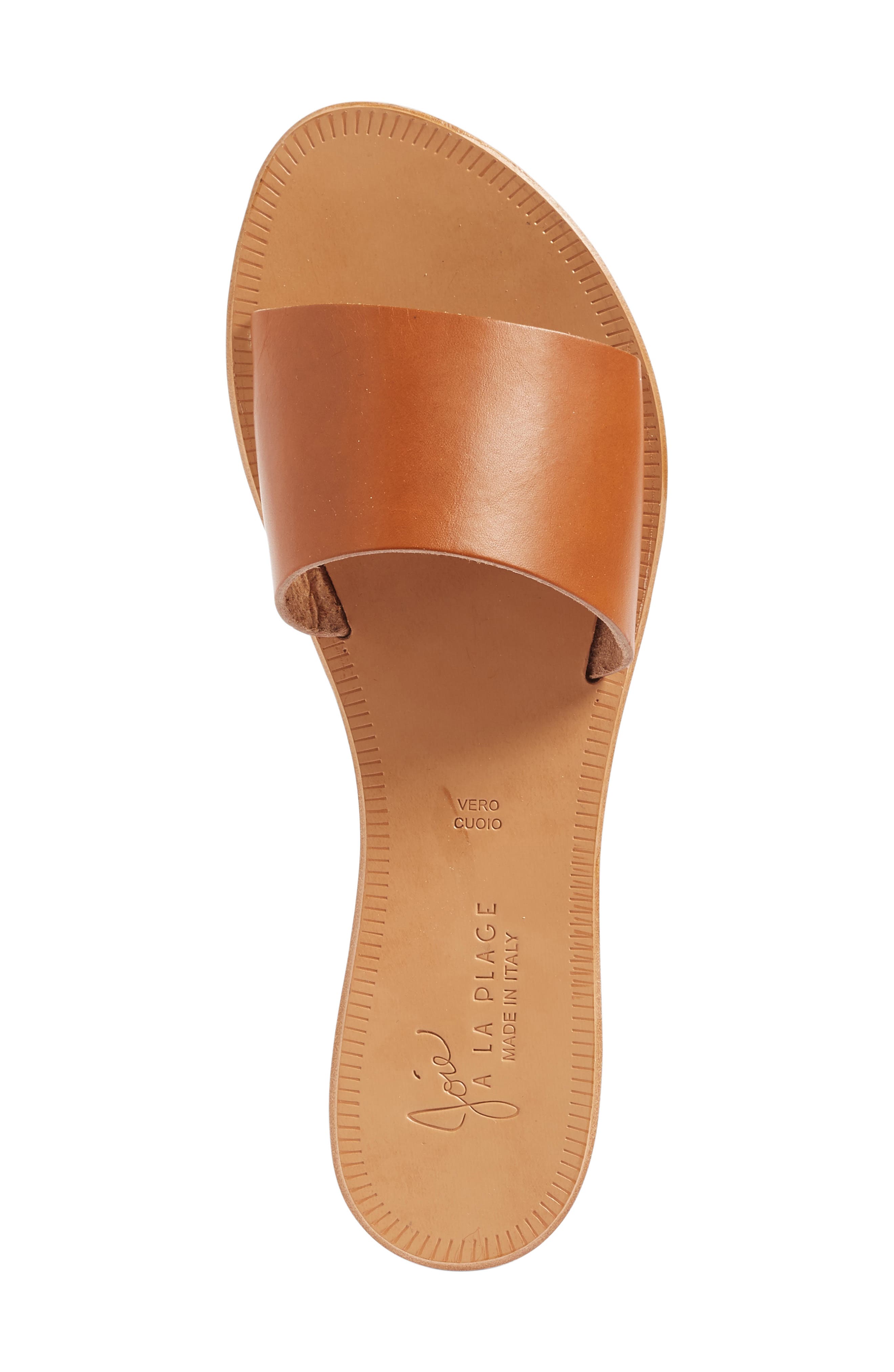 Lacey Slide Sandal, Alternate, color, CUOIO