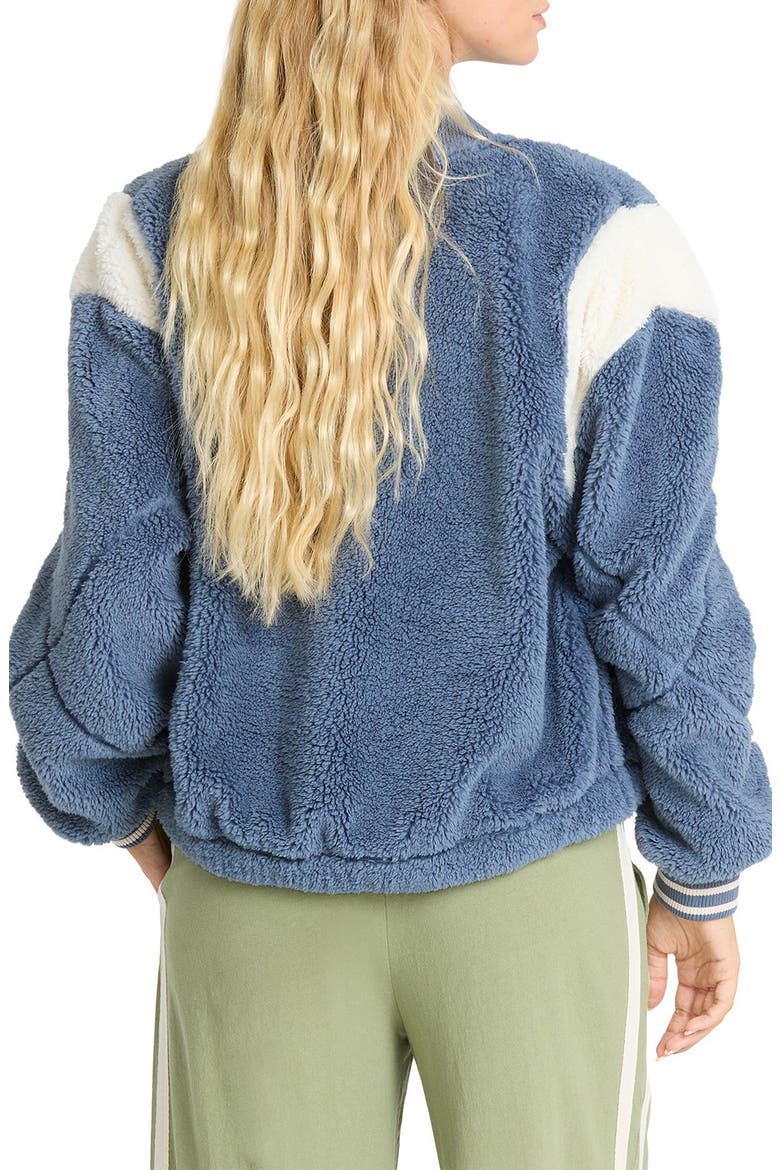 Batter High-Pile Fleece Jacket, Alternate, color, BLUE SMOKE