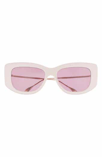 Gucci 55mm Polarized Square Sunglasses