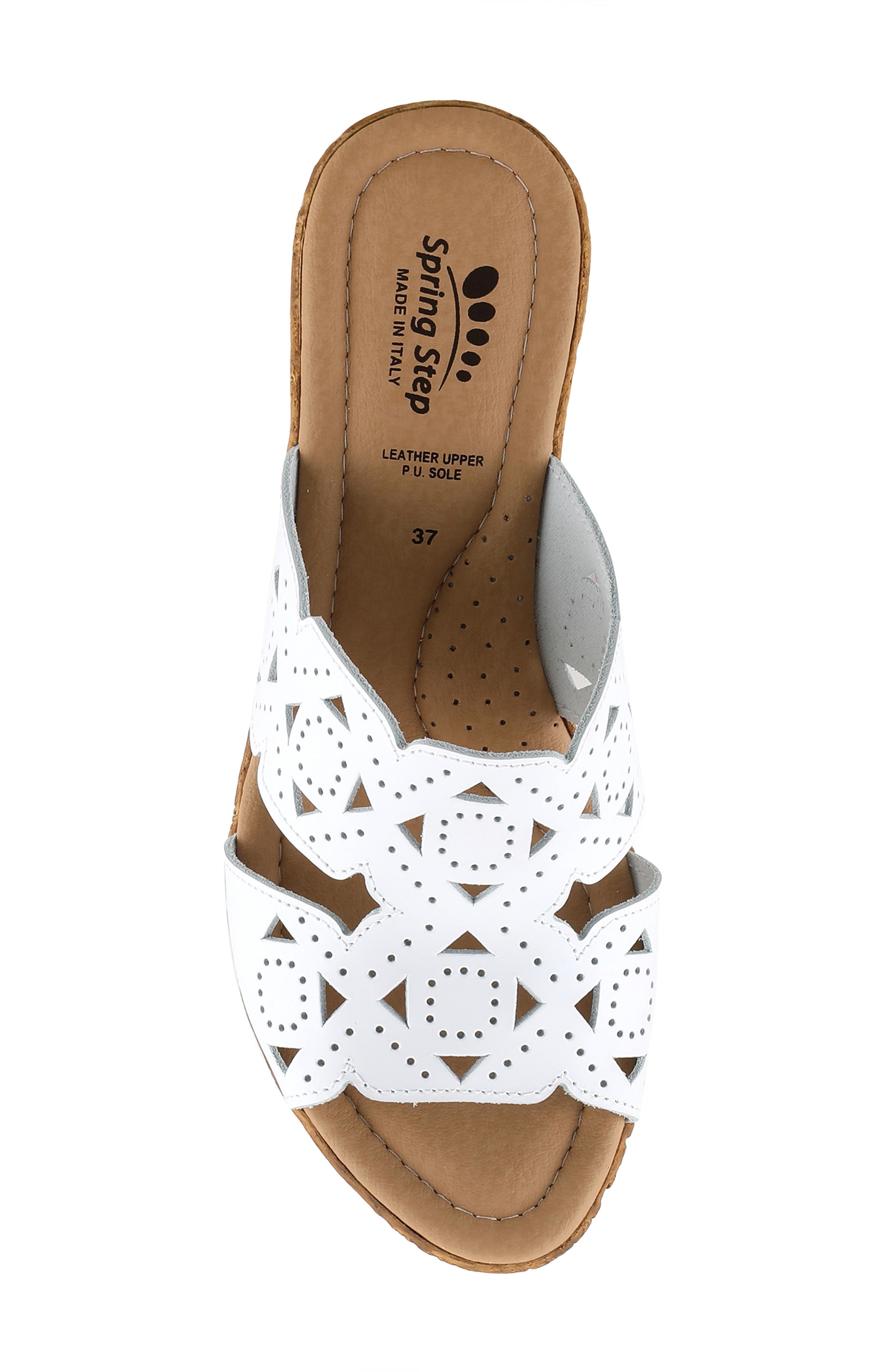 Flamyo Platform Wedge, Alternate, color, WHITE