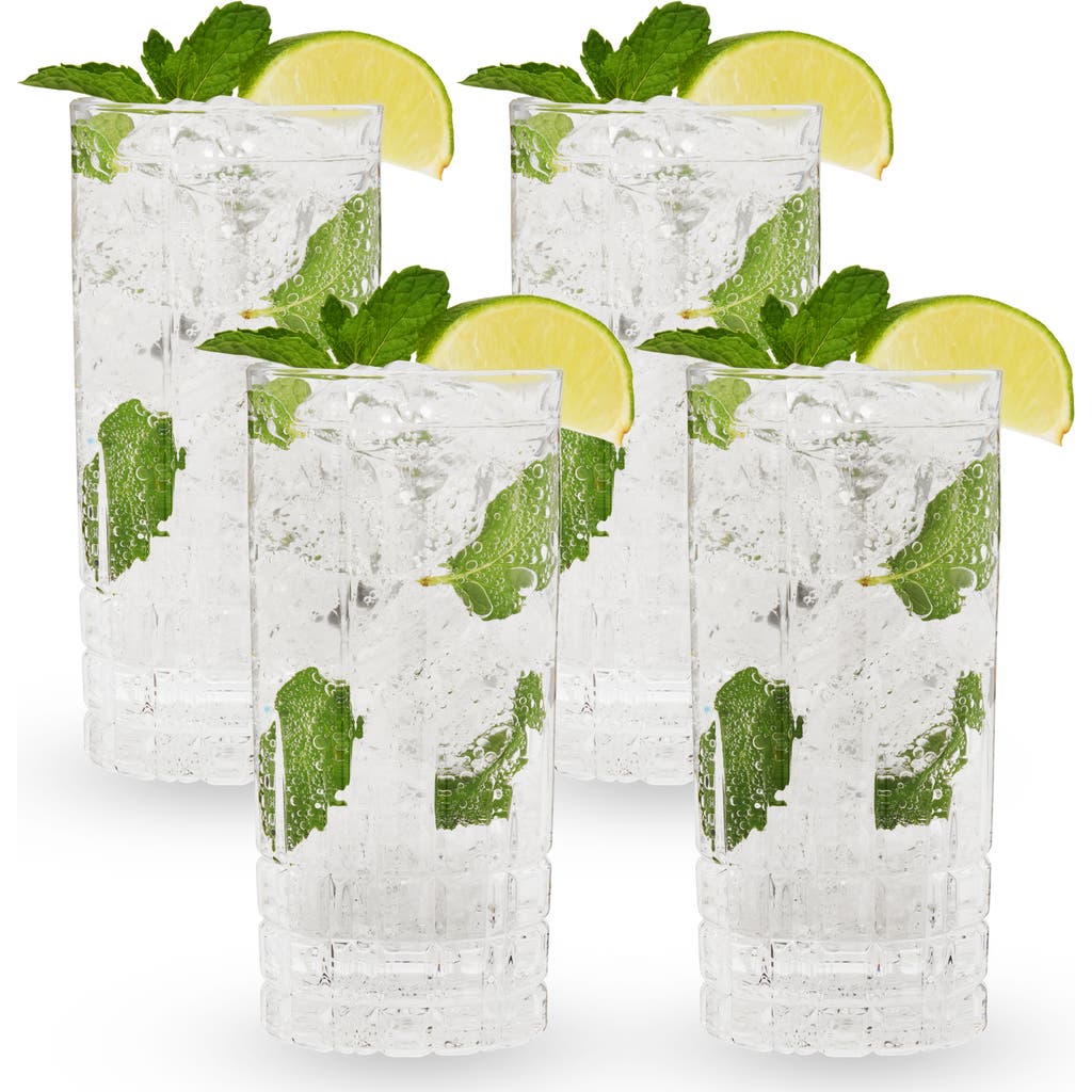 SPIEGELAU Perfect Longdrink Glass Set of 4 in Clear  product