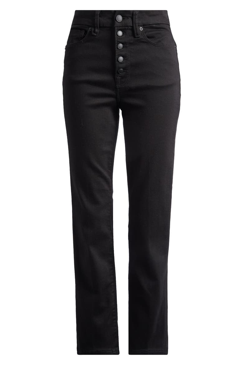 Good Legs Never Fade Ankle Straight Leg Jeans, Alternate, color, BLACK001