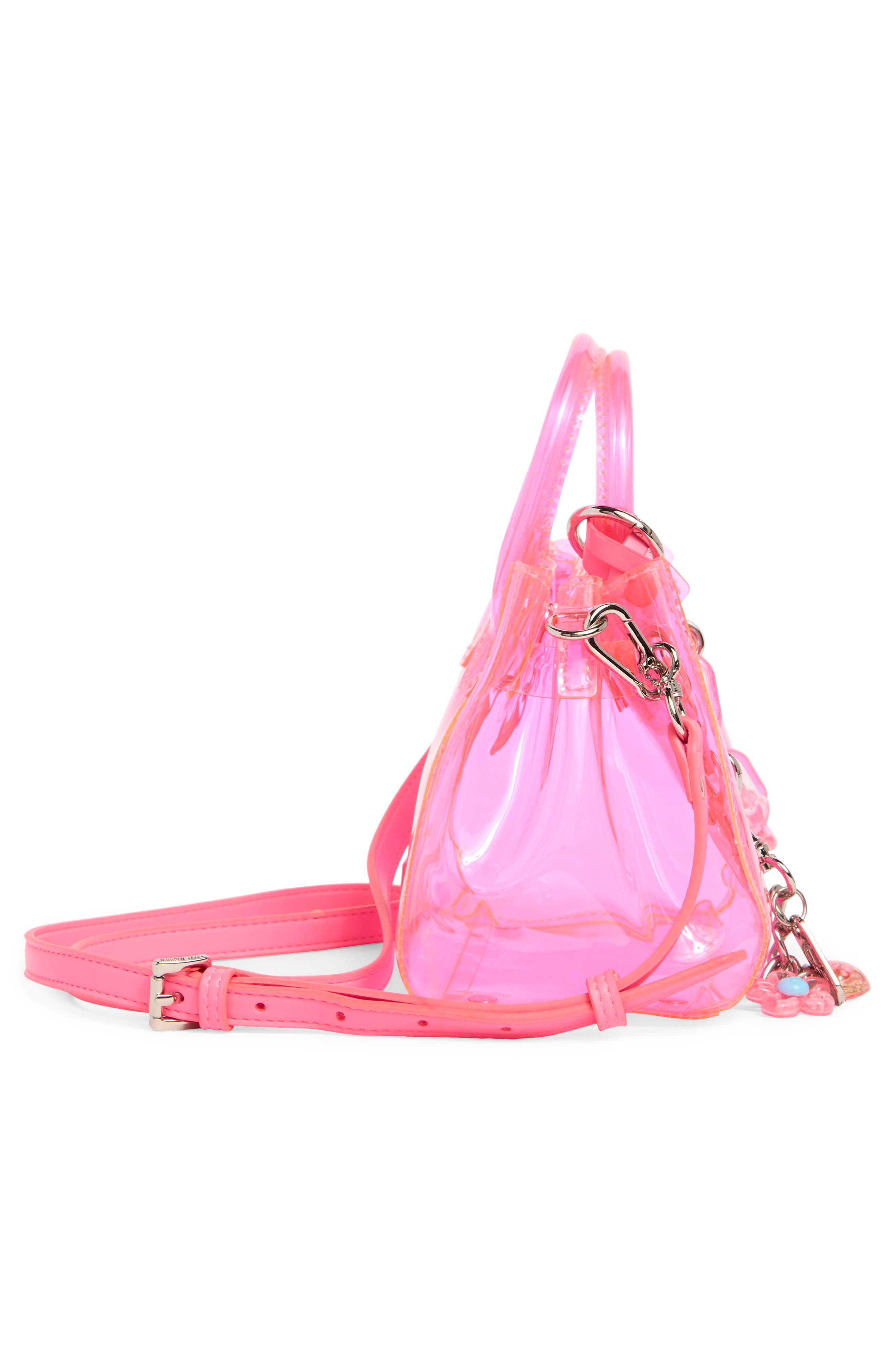 Gummy Mini Clear Jelly Tote, Alternate, color, PNK