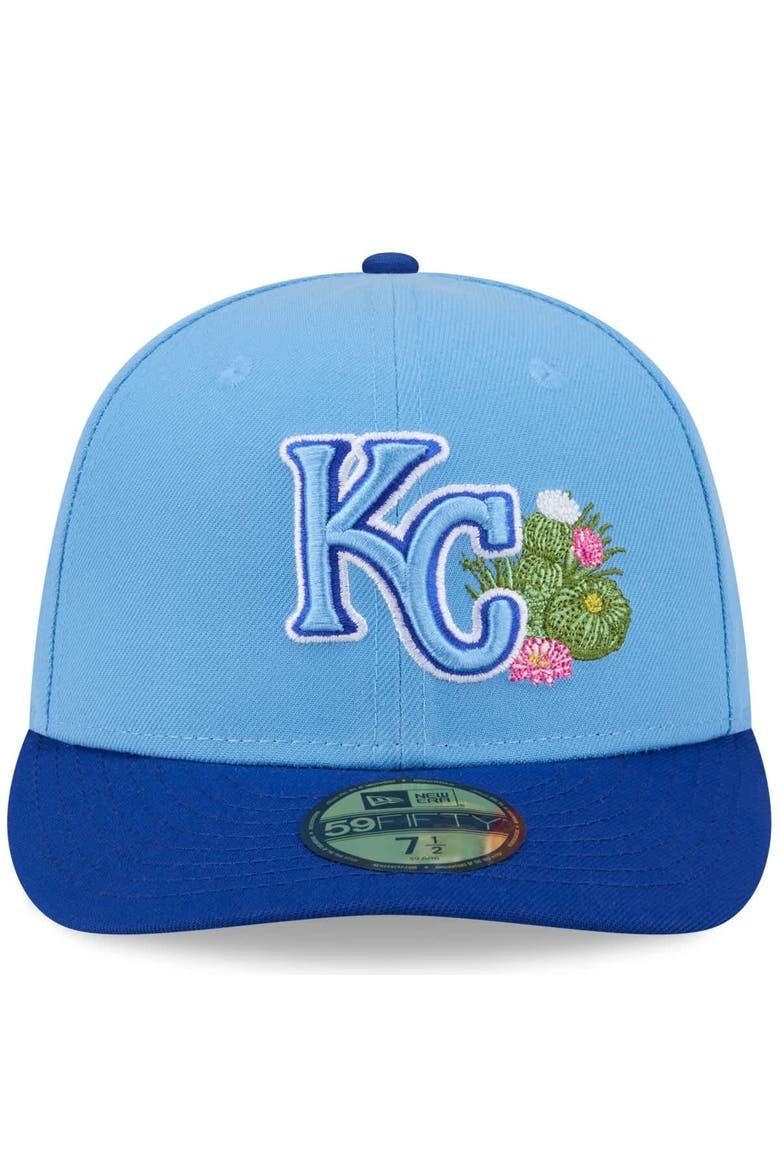 Men's New Era  Light Blue/Royal Kansas City Royals 2026 Spring Training 59FIFTY Fitted Hat, Alternate, color, Light Blue