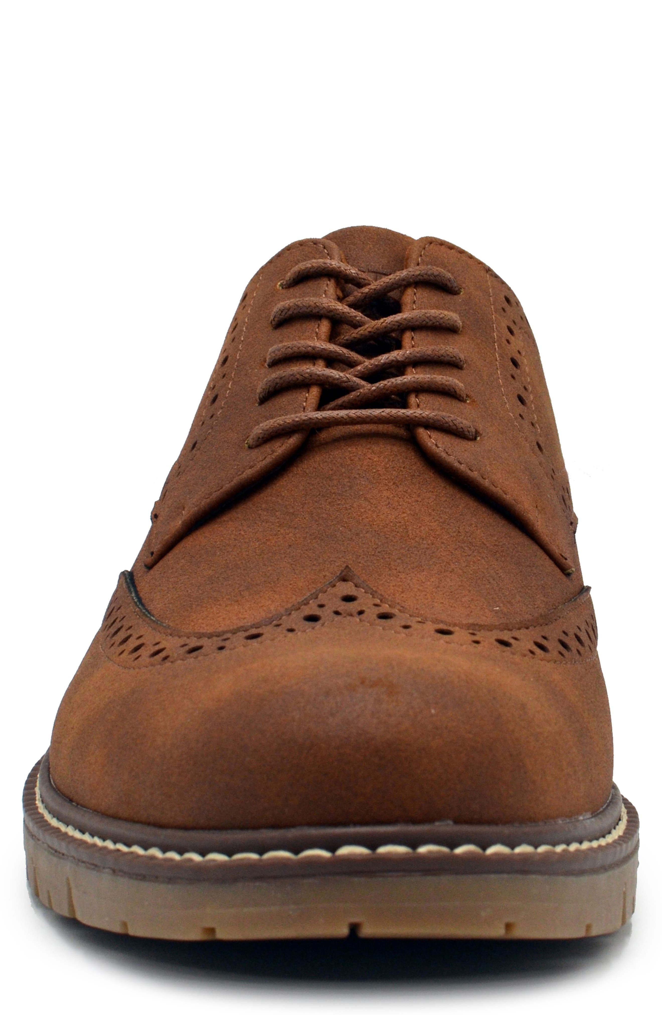 ASTON MARC Manti Wingtip Derby, Alternate, color, Tan