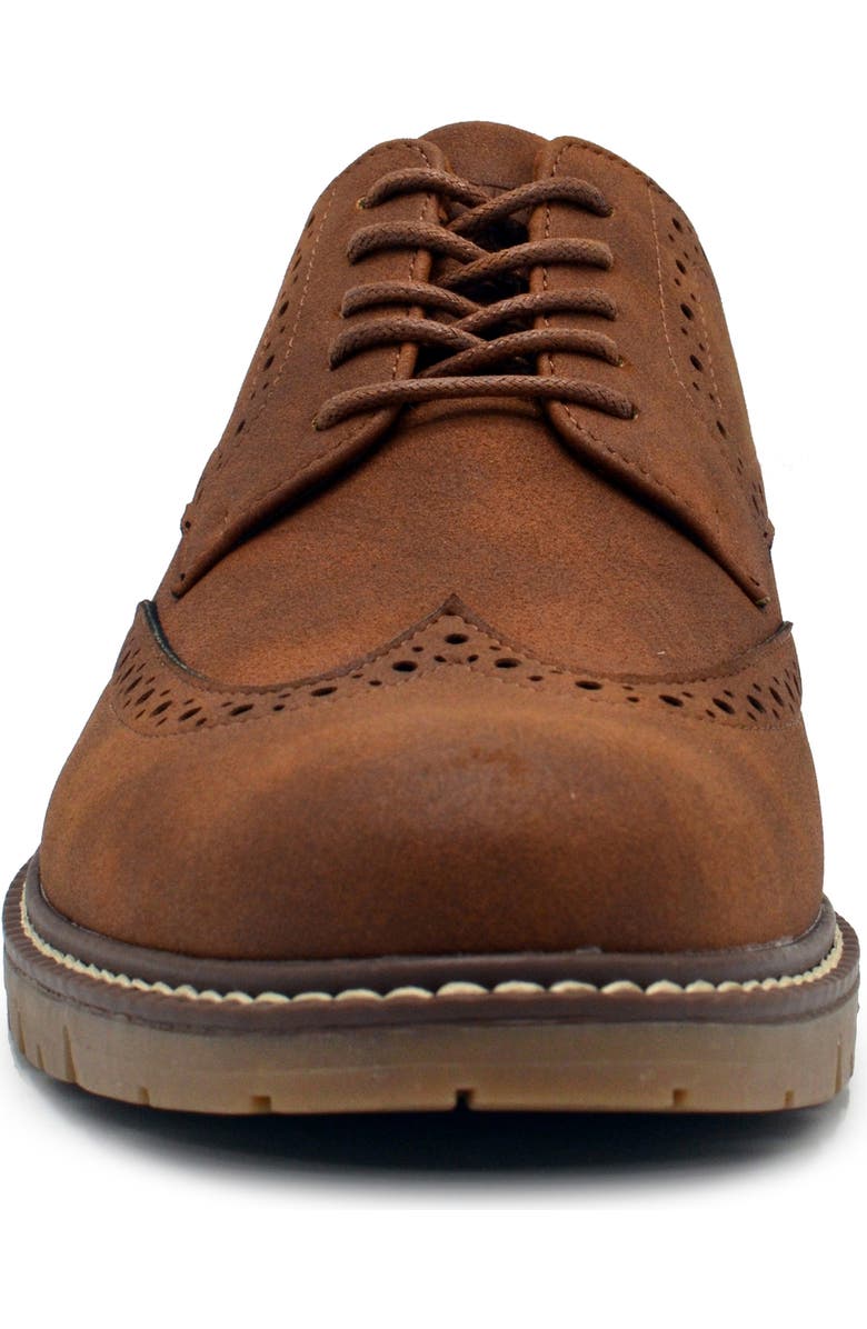 ASTON MARC Manti Wingtip Derby, Alternate, color, Tan