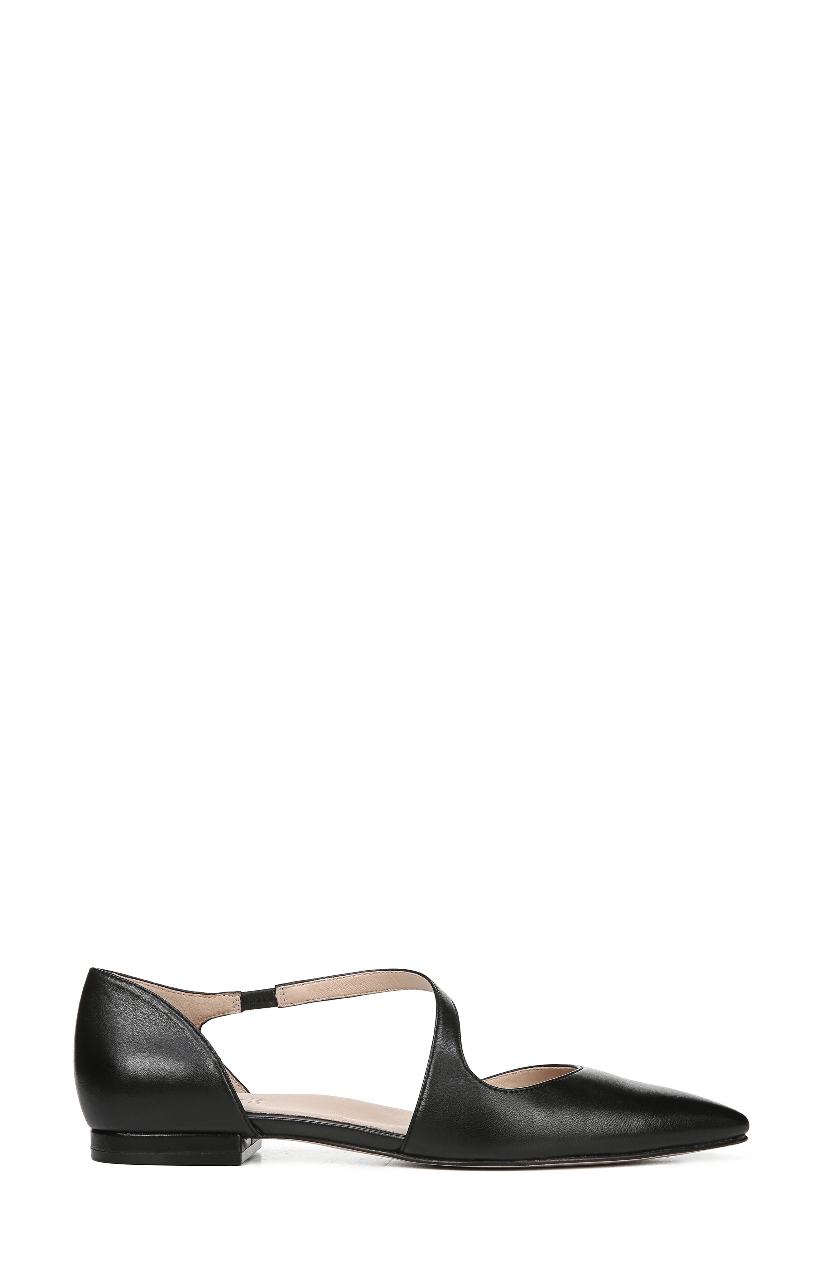 27 Edit Heather Flat, Alternate, color, BLACK LEATHER