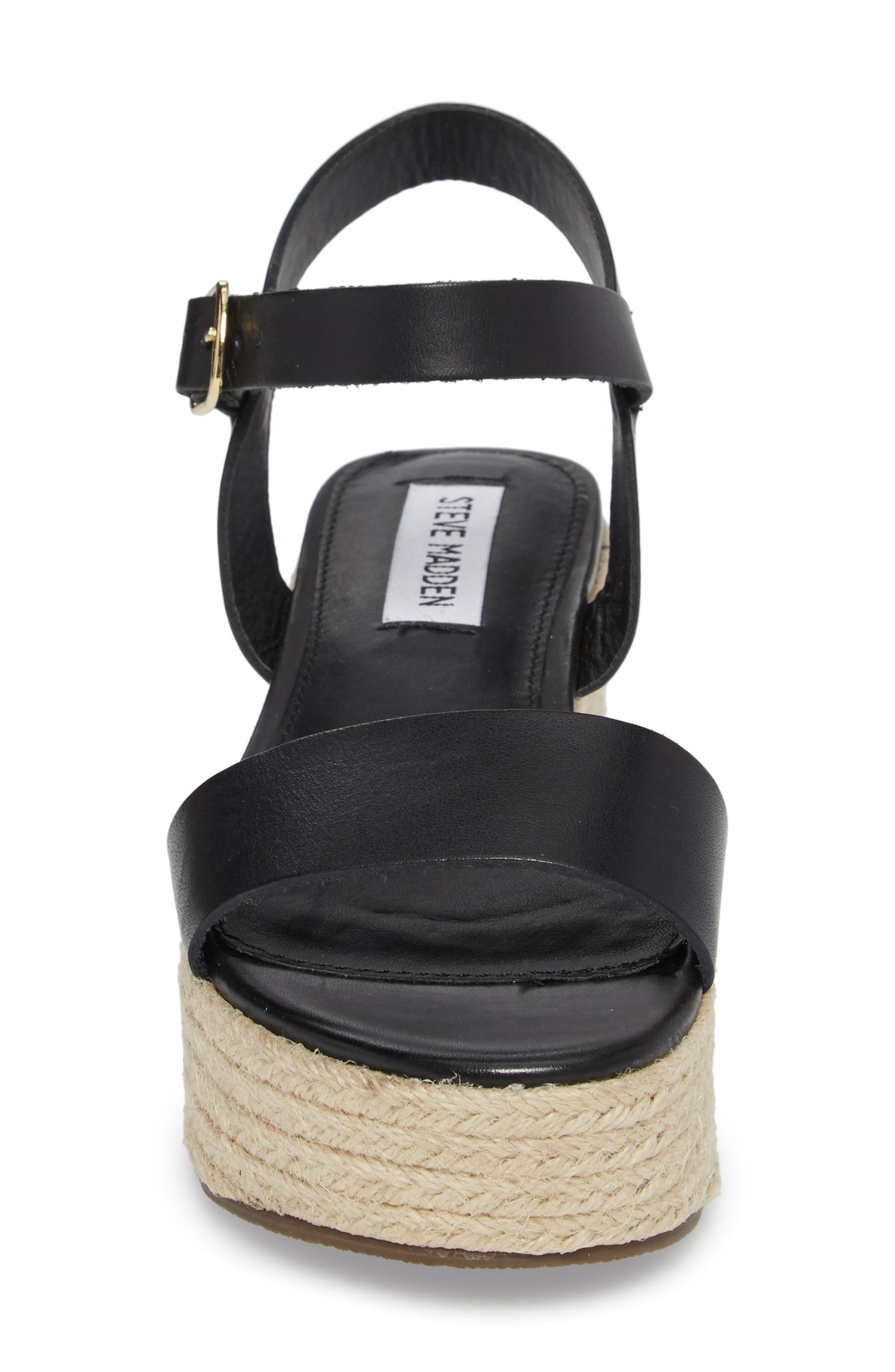 Steve Madden Busy Platform Espadrille Sandal, Alternate, color, 