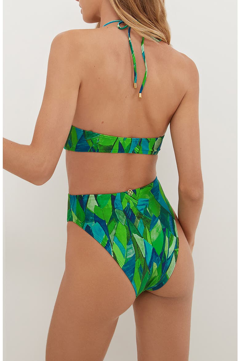 Tropics Gigi High Waist Bikini Bottoms, Alternate, color, MULTI