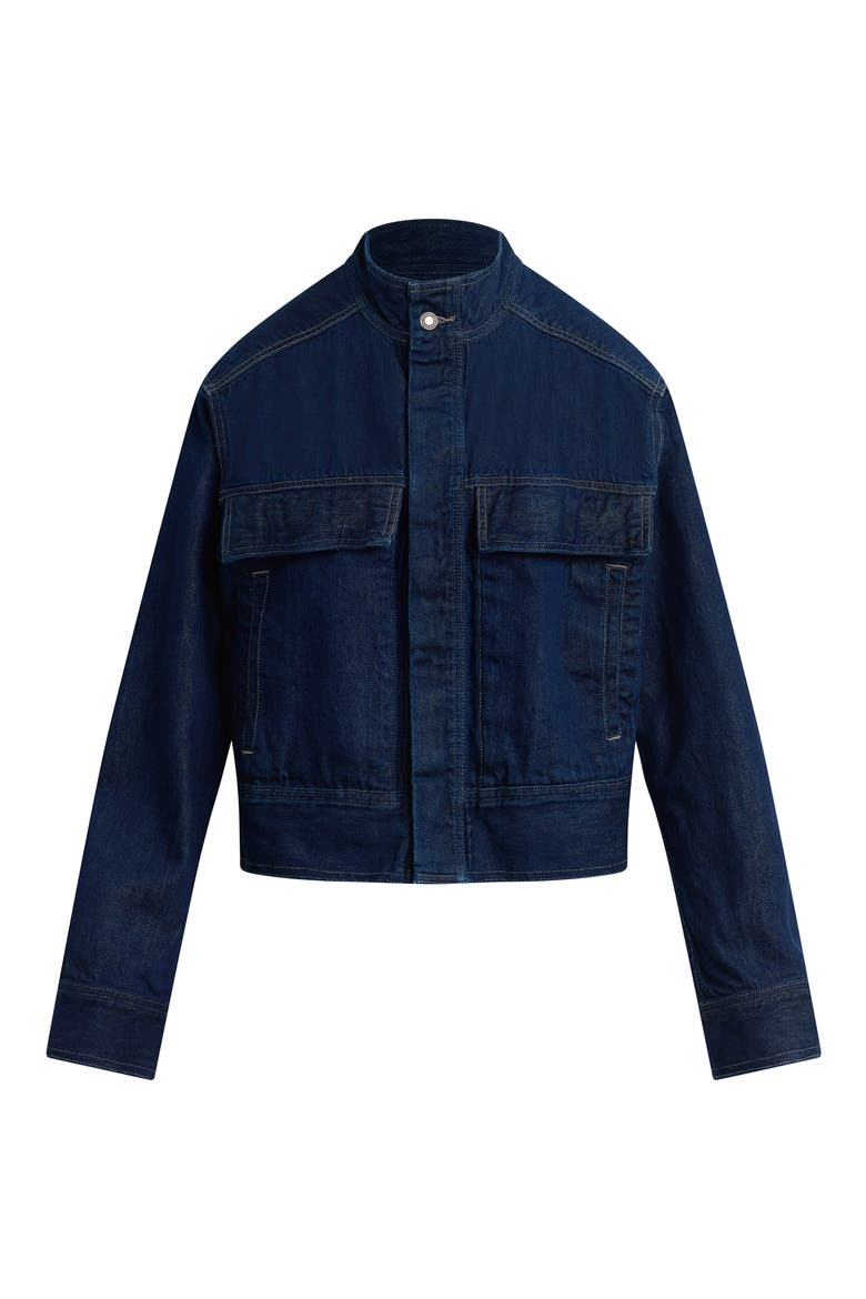 The Nikki Denim Jacket, Alternate, color, STOUT