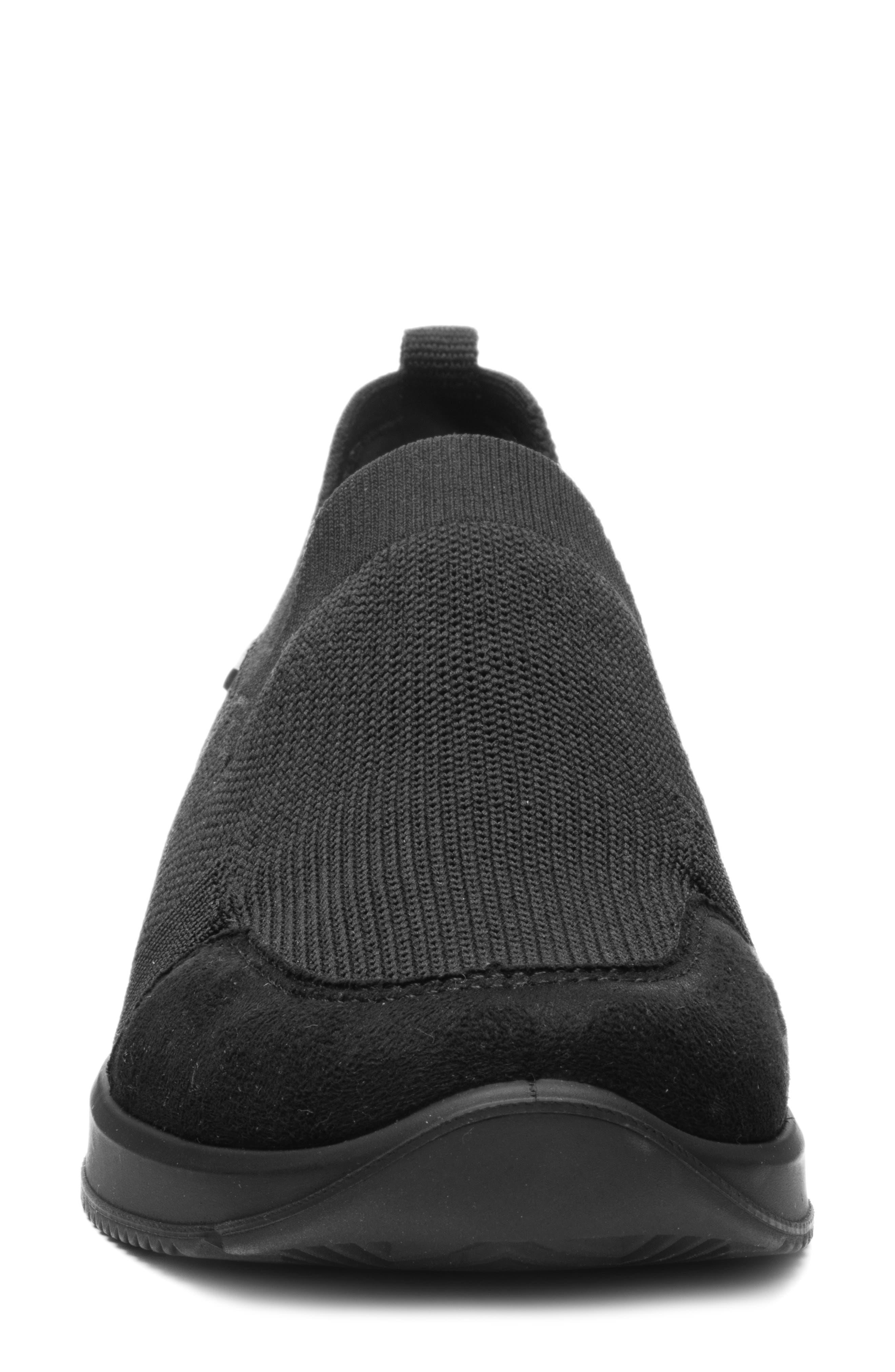 ara Lilith 2 Waterproof Gore-Tex<sup>®</sup> Slip-On Sneaker, Alternate, color, Black