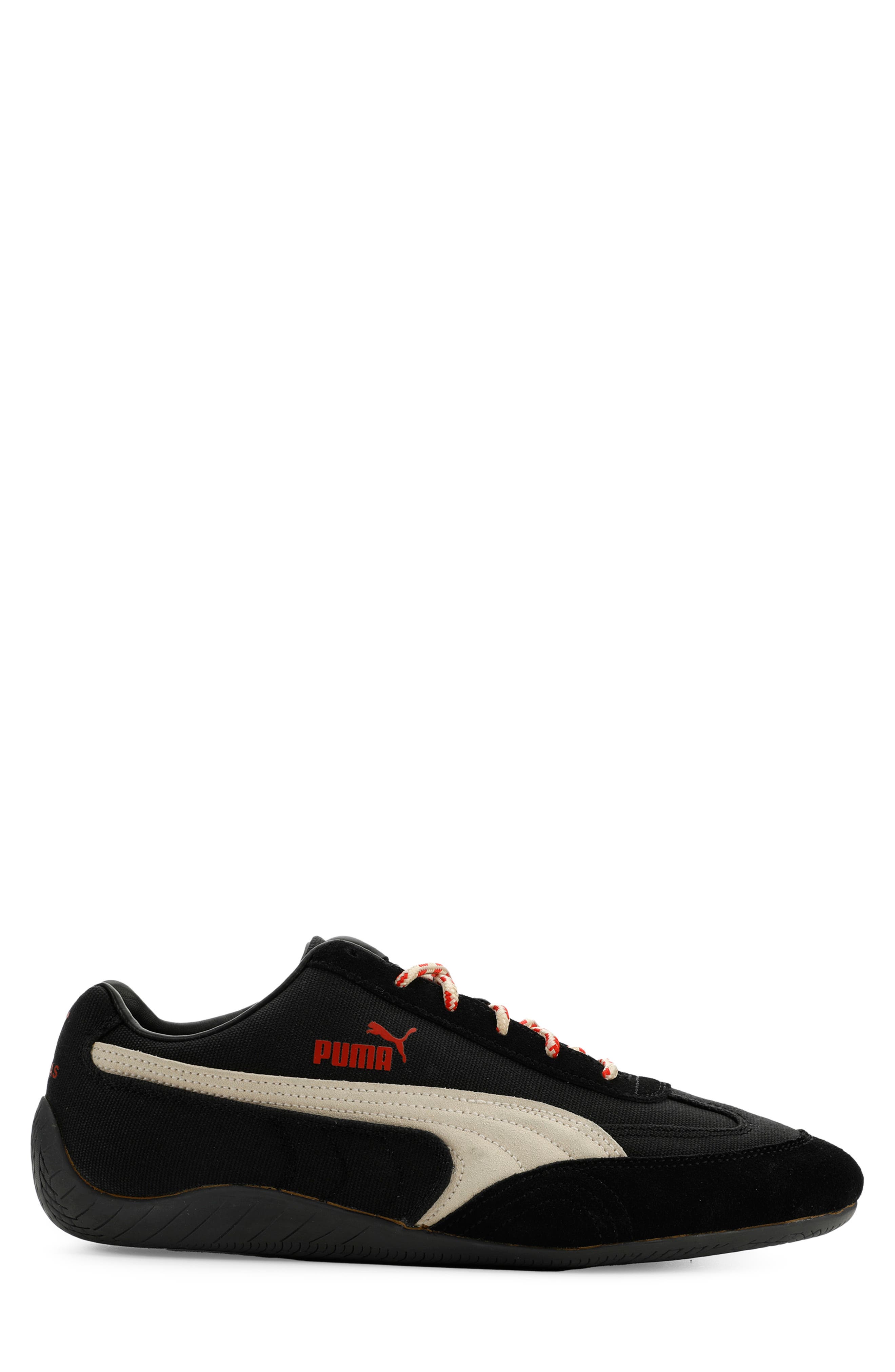 PUMA x NAHMIAS Speedcat Sneaker, Alternate, color, Puma Black/ Canvas/ Apple