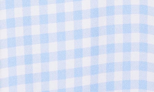 Thom Browne Gingham Silk Twill Button-up Shirt In Blue