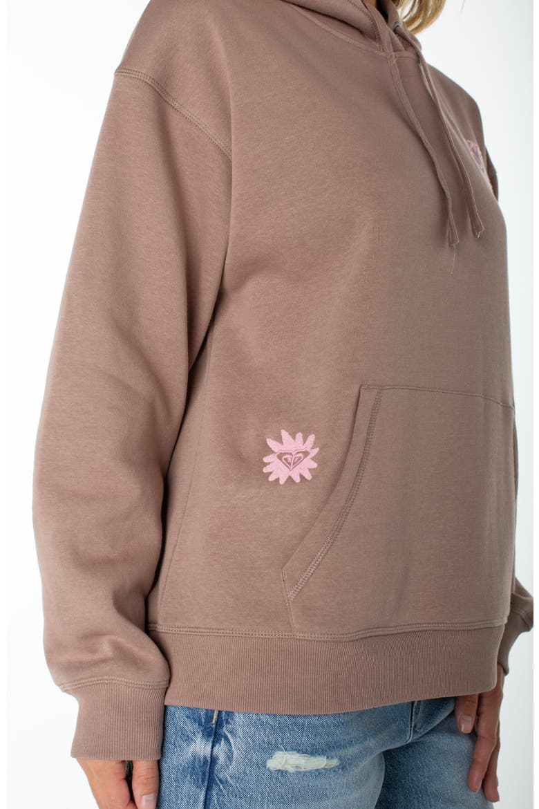 Wailea Oversize Graphic Hoodie, Alternate, color, GINGER SNAP