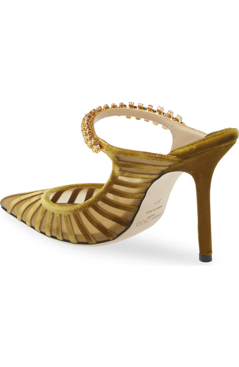 Jimmy Choo Bing Crystal Embellished Pointed Toe Mule Pump, Alternate, color,