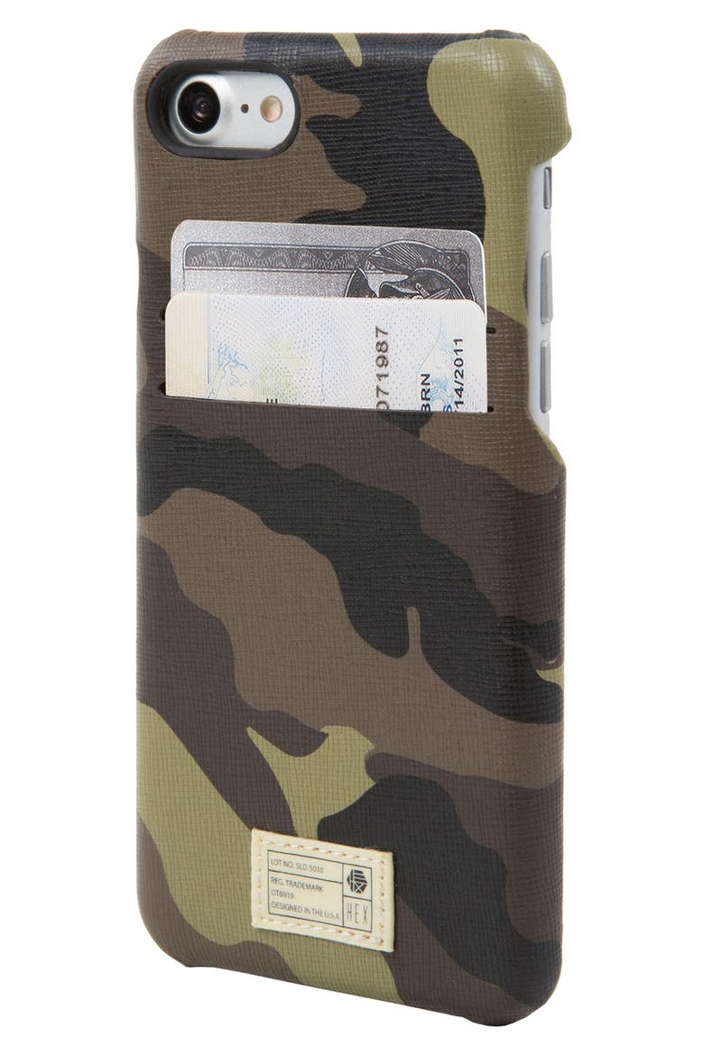 Solo iPhone 7/8 Case, Main, color, CAMO LEATHER