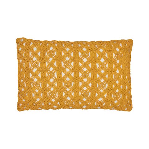 Clyde Handcrafted Accent Pillow