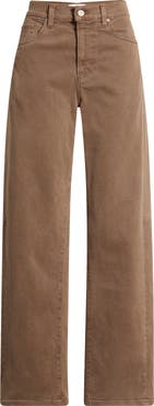 PAIGE Arellia Skimmer High Waist Barrel Leg Jeans