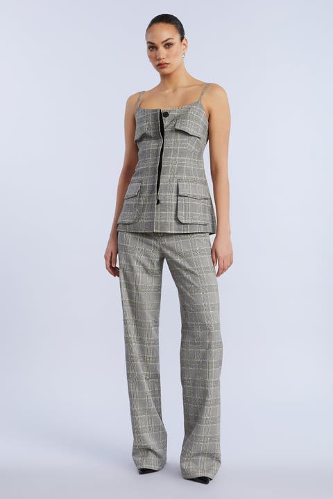 Glen Plaid Pant