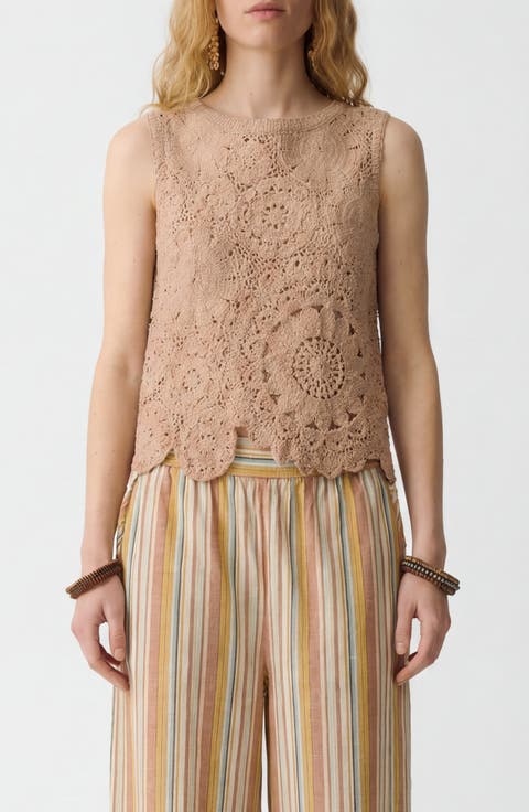 Open Knit Vest